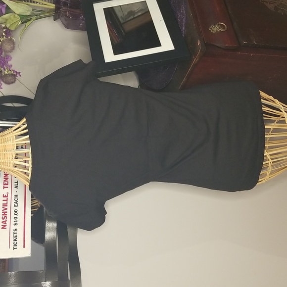 Wound Up Medium(7-9) Juniors Black Day of the Dead Sugar Skull T-shirt - Picture 3 of 6